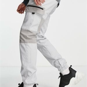 Men's Colorblock Ripstop Cargo Joggers